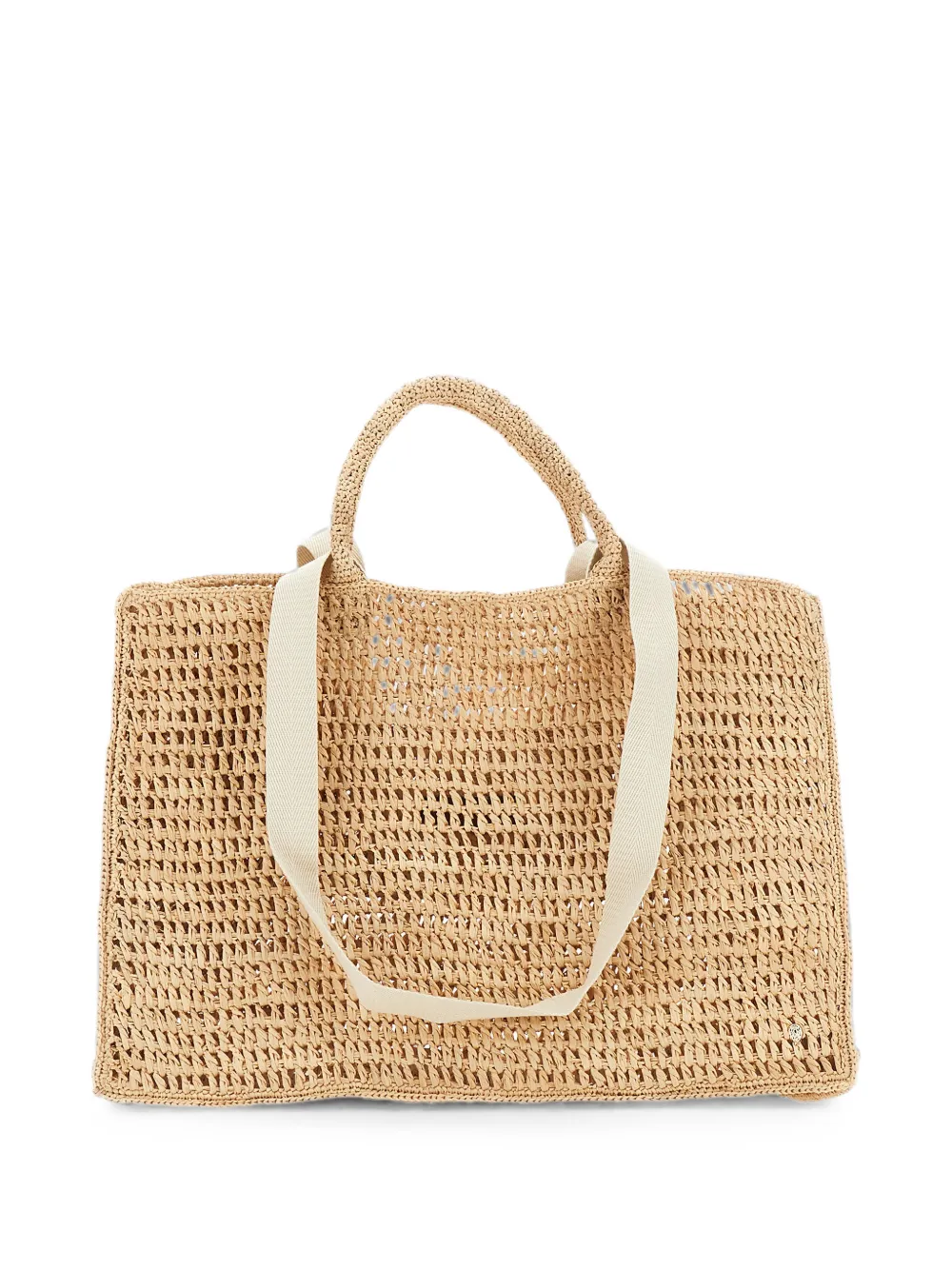 Helen Kaminski Anika woven-design tote bag - Toni neutri