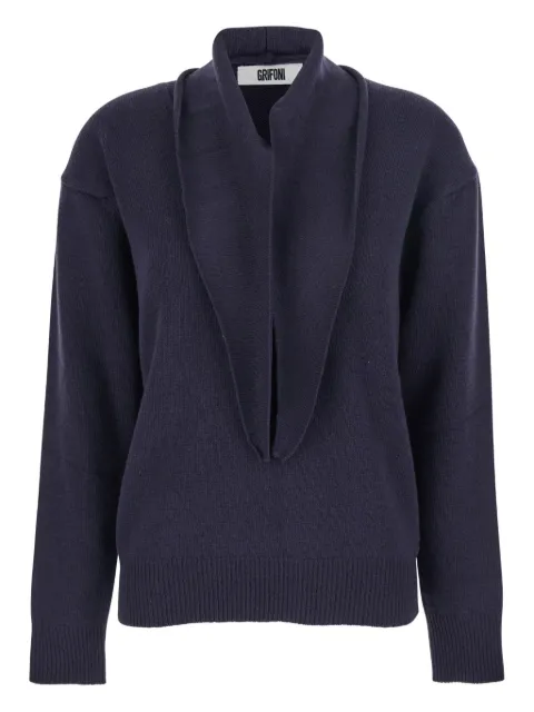 Grifoni dropped-shoulders sweater