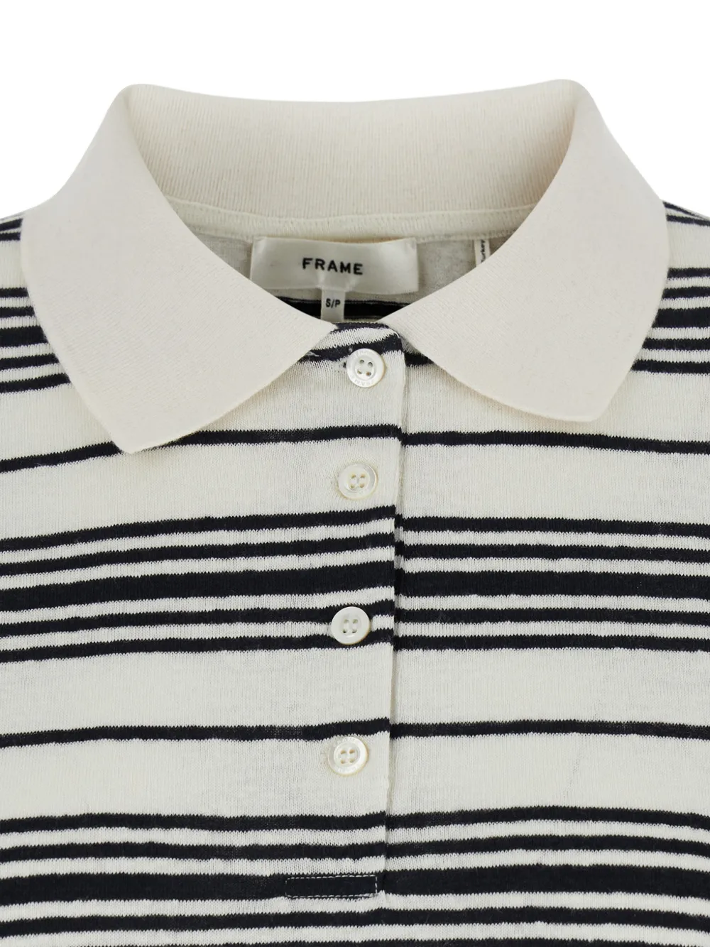 Striped Collared Top