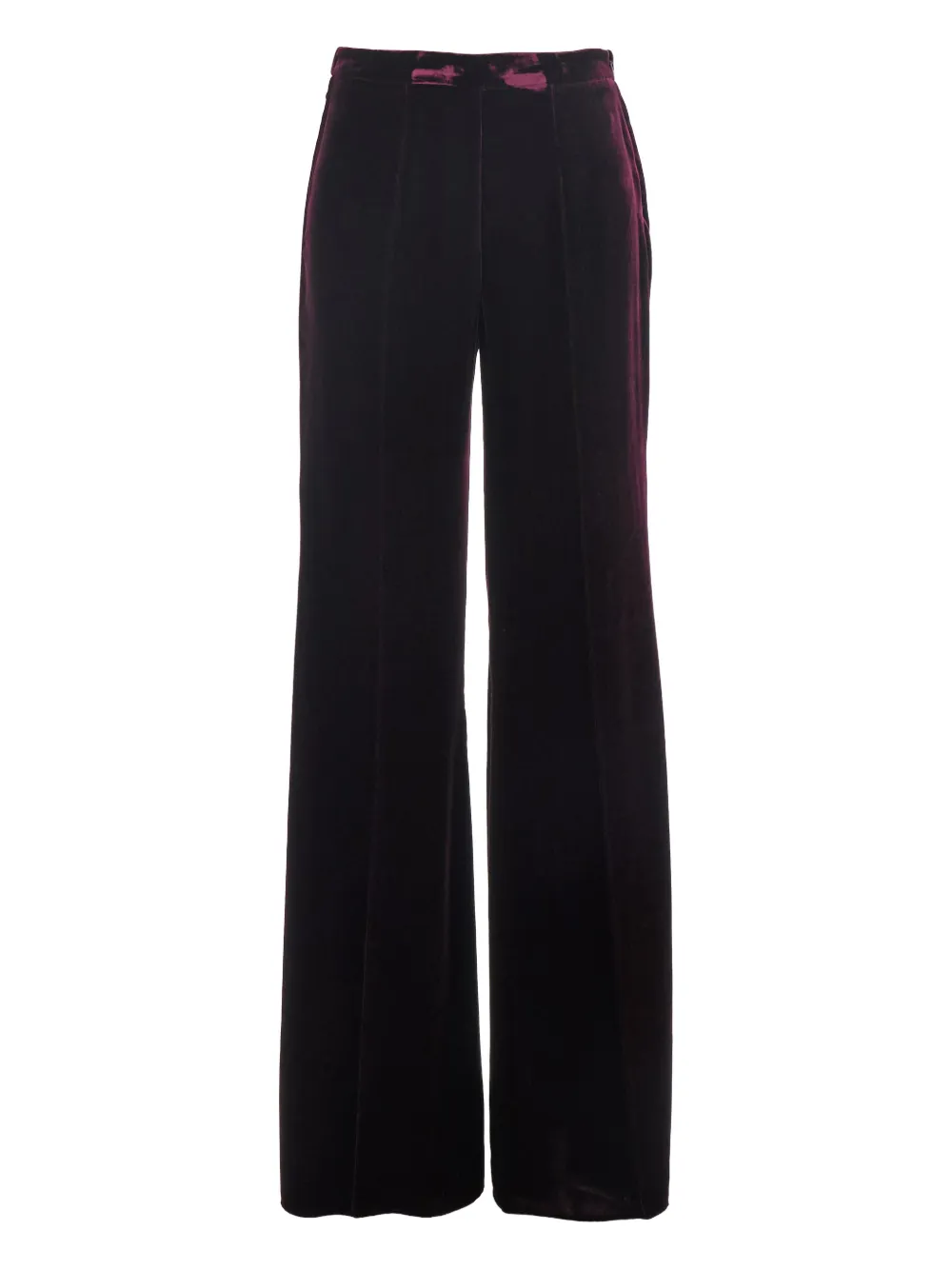 Forte Forte side zip closure trousers | Purple | Image 1