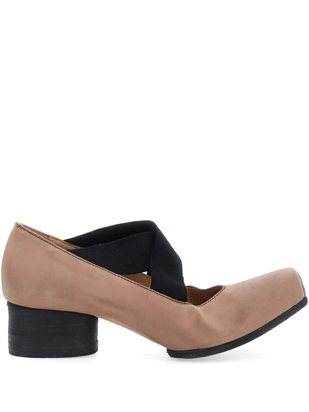 Uma Wang square toe strap ballet flats | Neutrals | Image 1