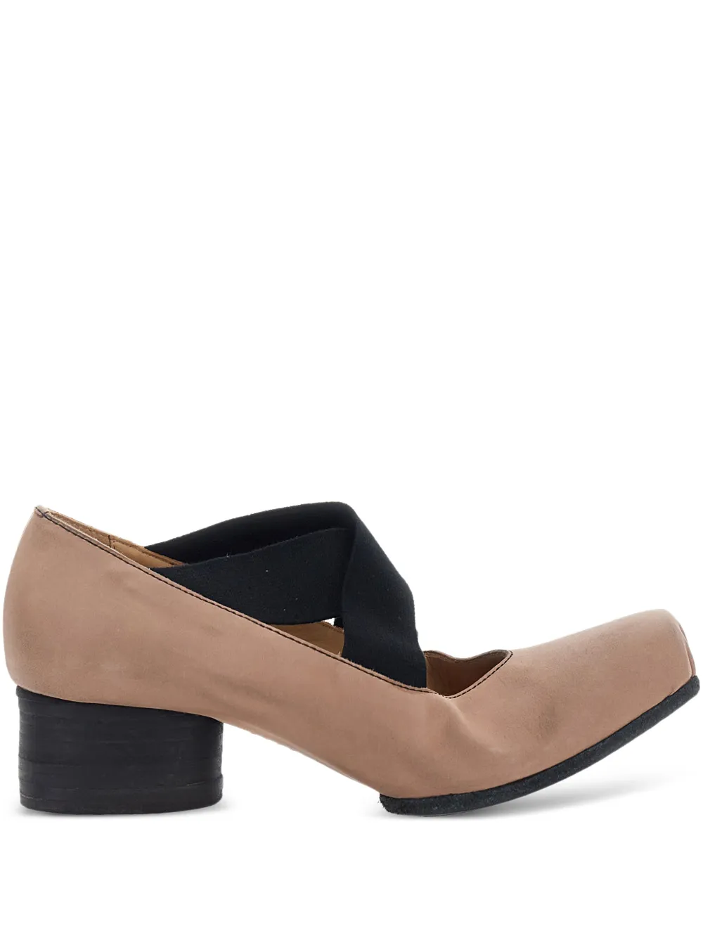Uma Wang square toe strap ballet flats | Neutrals | Image 1