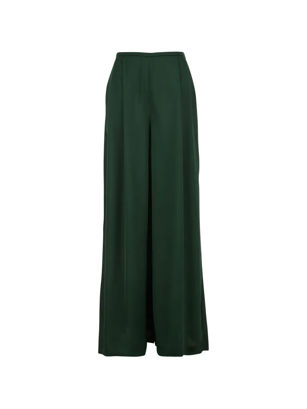 Norma Kamali elasticated palazzo pants - Verde