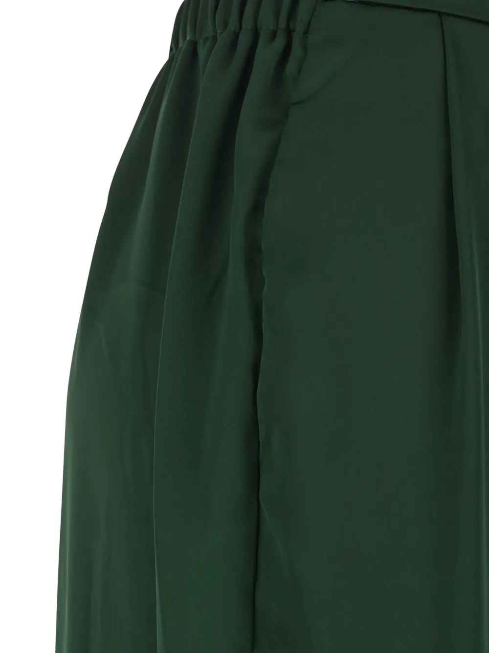  Norma Kamali Elasticated Palazzo Pants - Green 