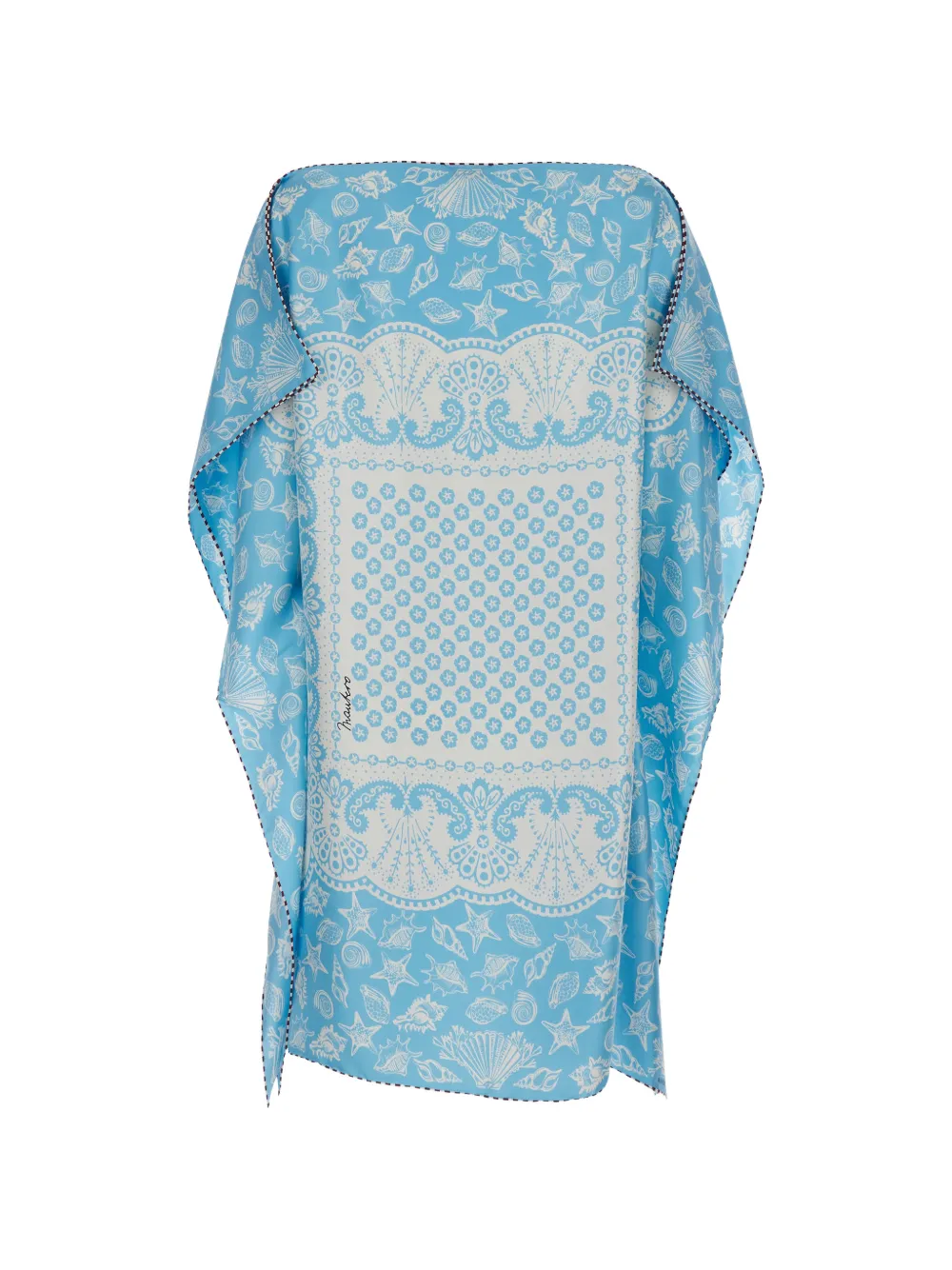  Mantero 1902 Printed Dress - Blue 