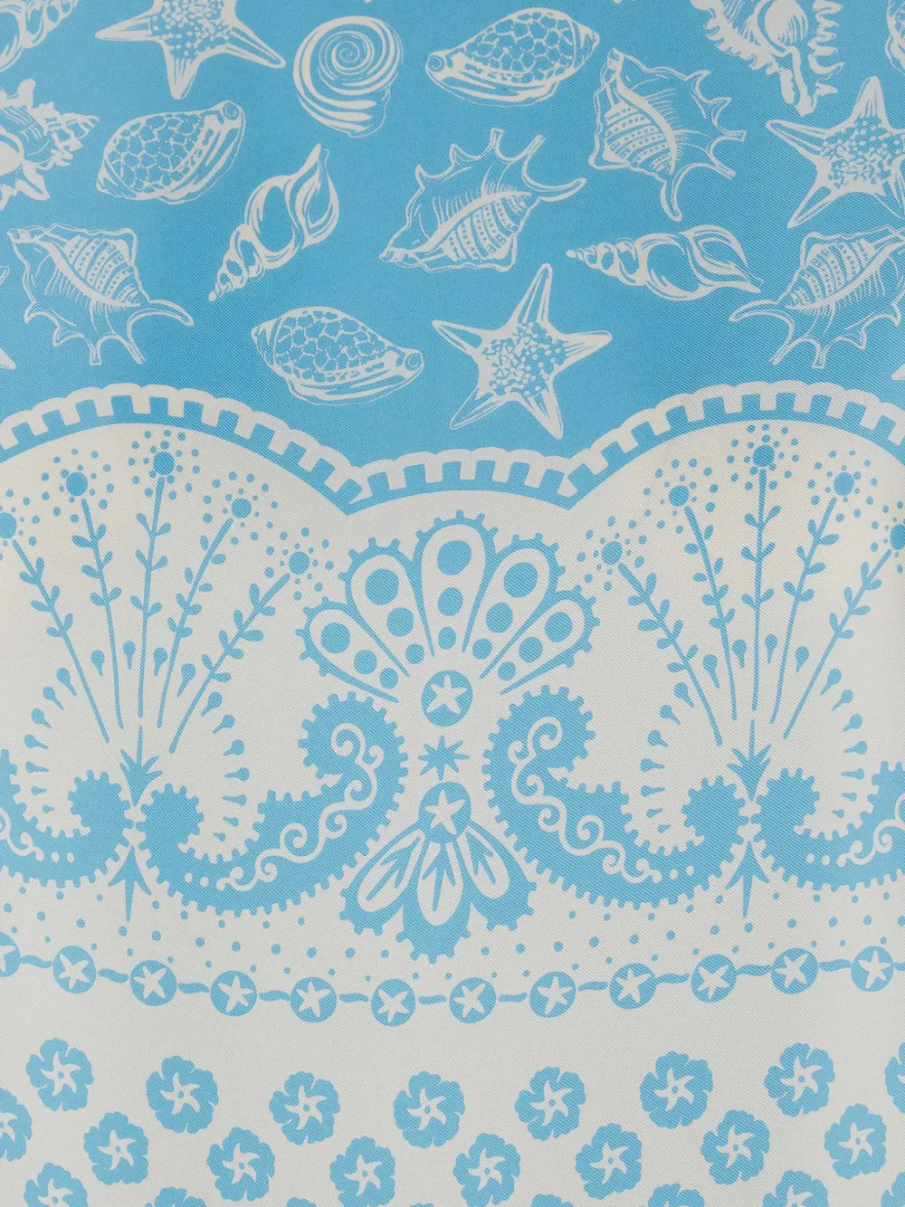 Mantero 1902 Printed Dress - Blue 