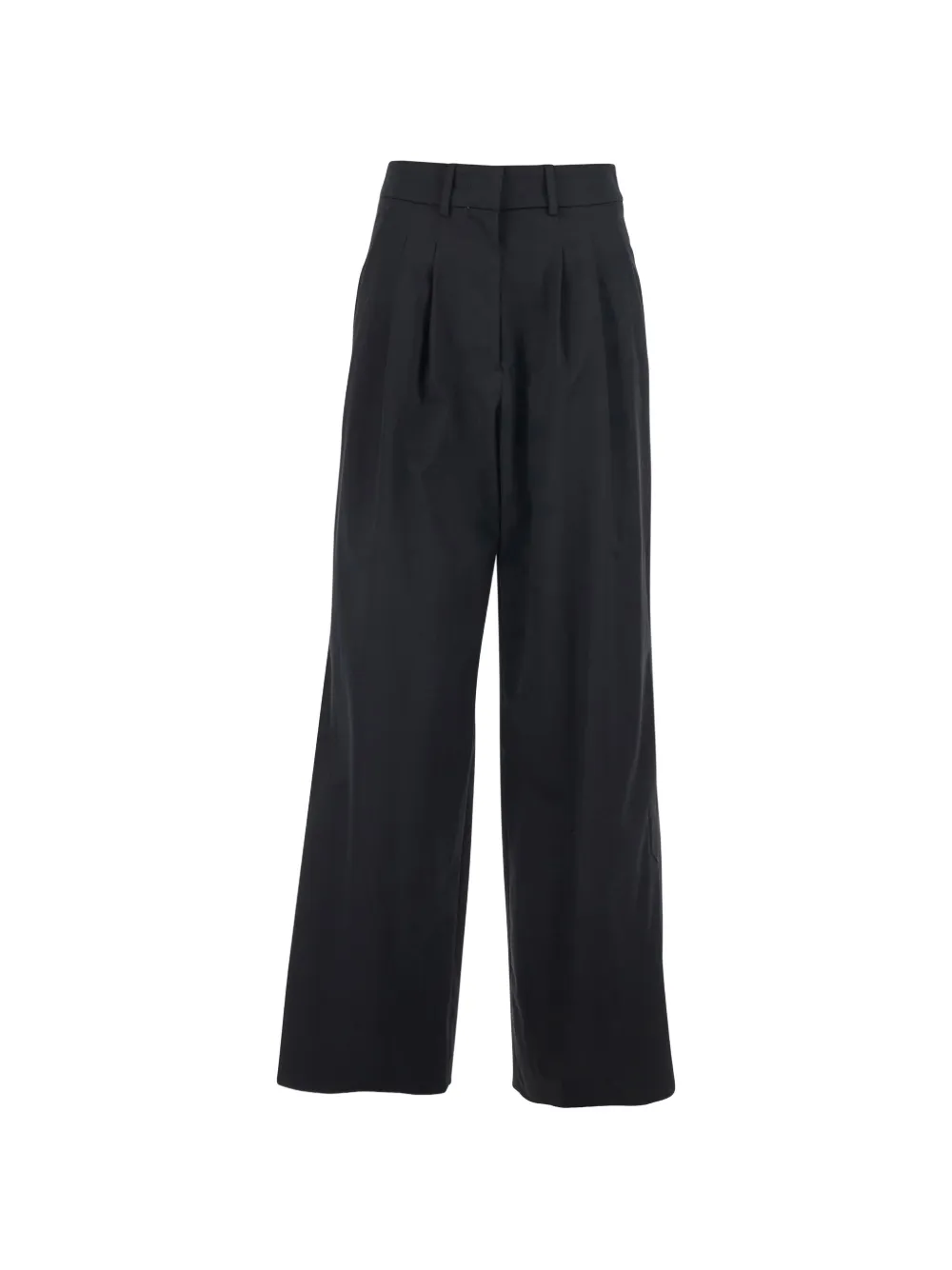 PT Torino pleated palazzo pants - Nero