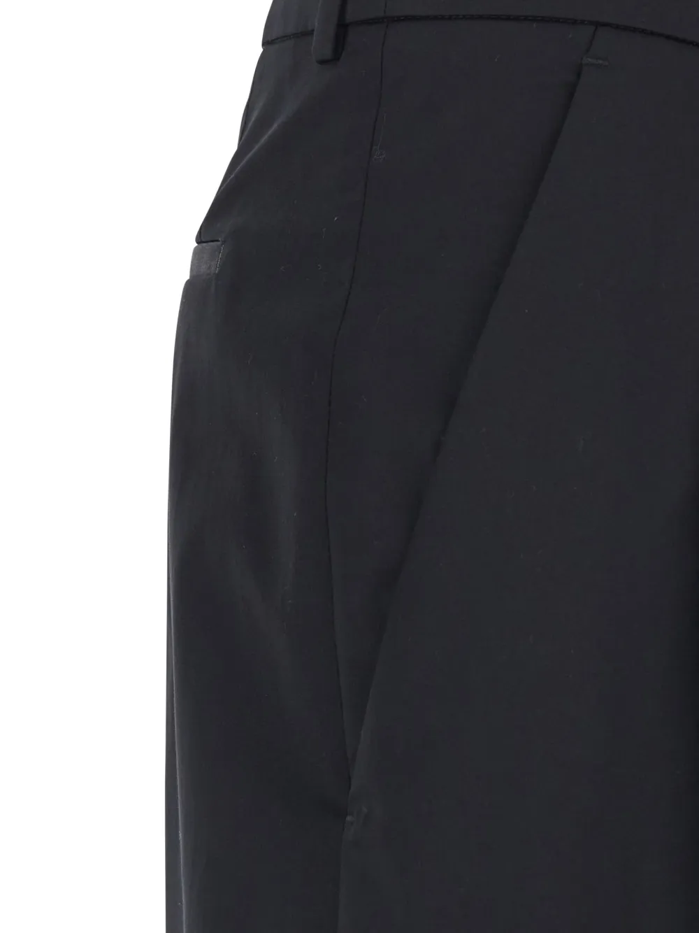  Pt Torino Pleated Palazzo Pants - Black 