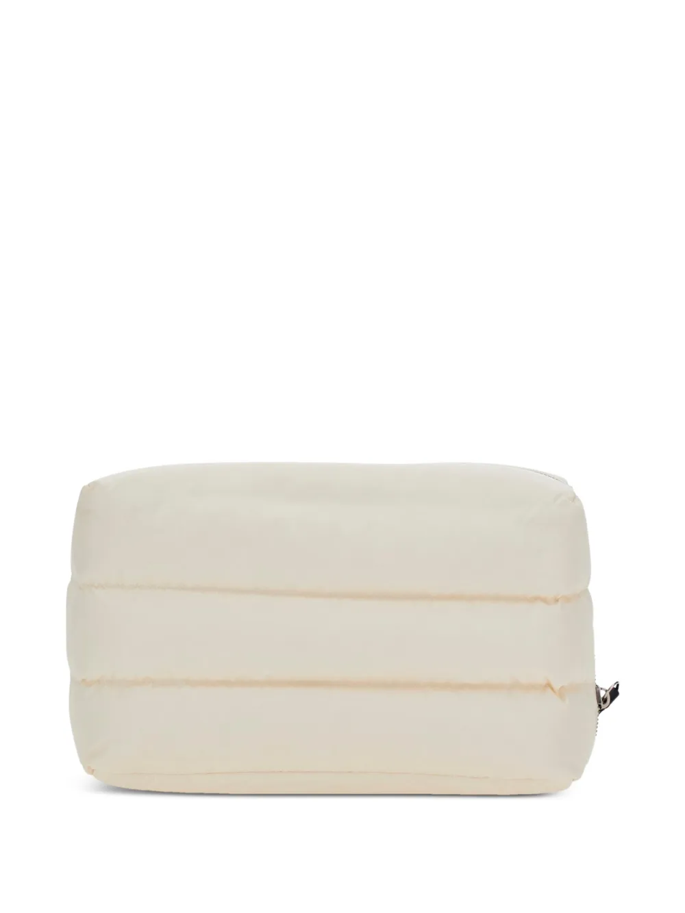 Moncler Caradoc clutch met logopatch Beige