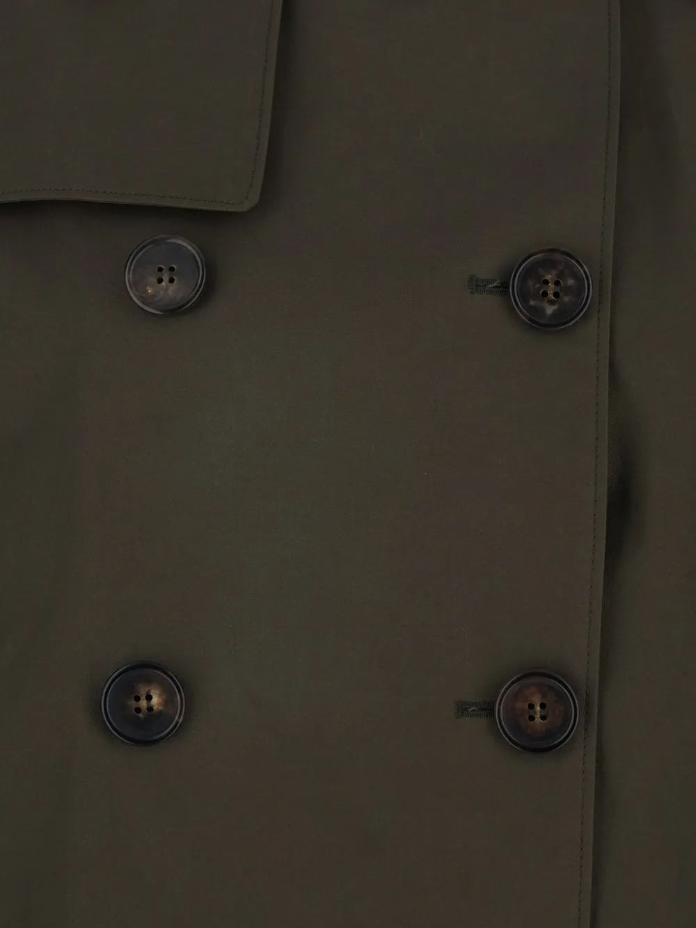 Mtczeno Double-Breasted Trench Coat