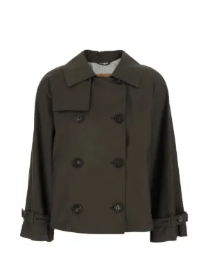 Comme Des Garçons Pre-Owned double-breasted Short Coat | Grey