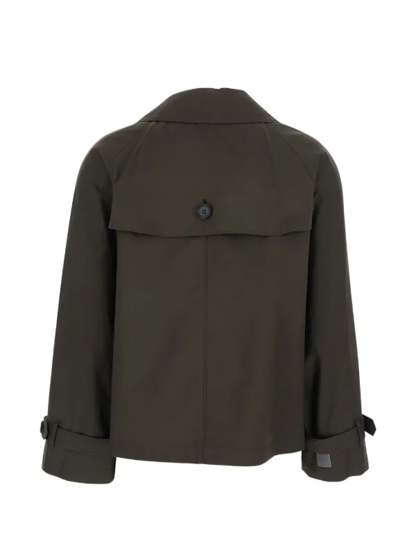 Max Mara Mtczeno ダブルブレスト トレンチコート | グリーン