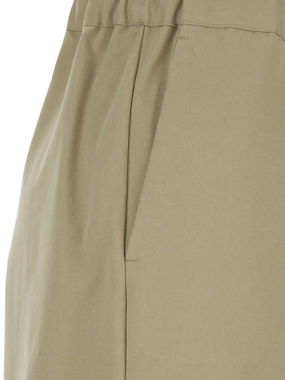 Semicouture Broek met trekkoord Beige