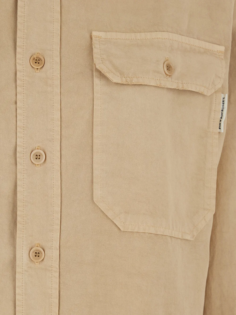  Roy Rogers Pocket Button Shirt - Neutrals 