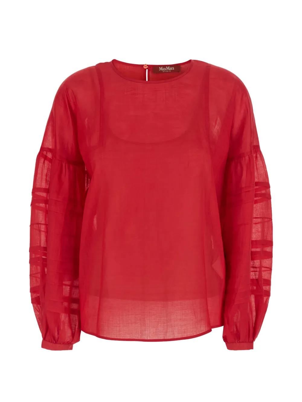 Max Mara Paese blouse - Rosso