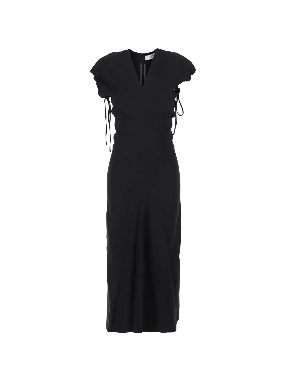Tela tie-detail maxi dress - Nero