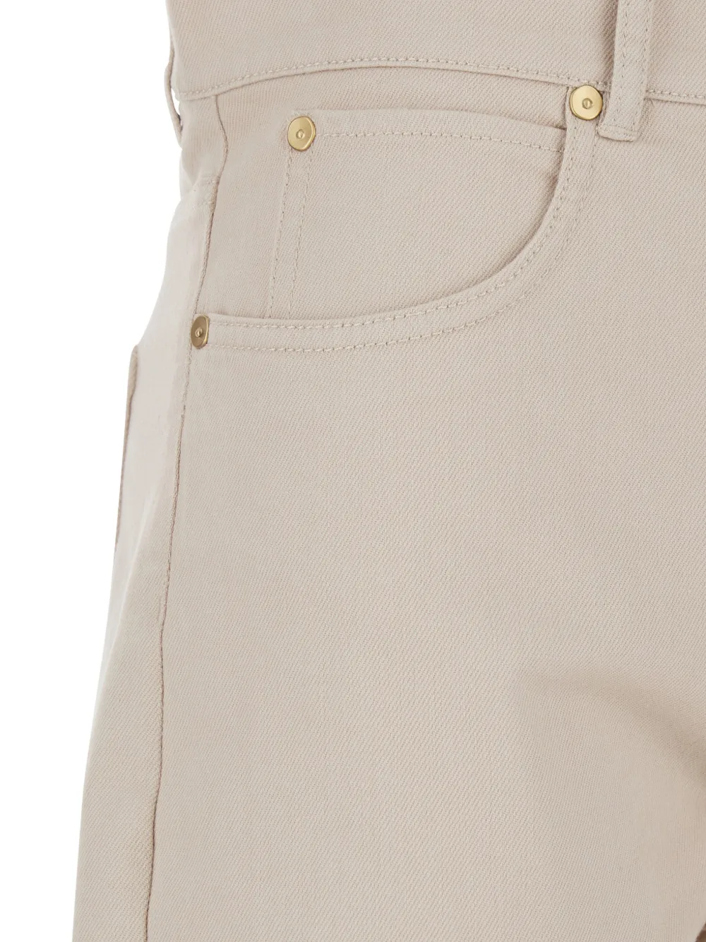  's Max Mara Pantalones Con Botones - Neutro 