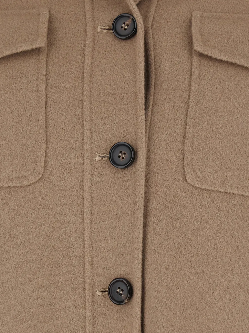 's Max Mara Button Pocket Jacket - Neutrals 