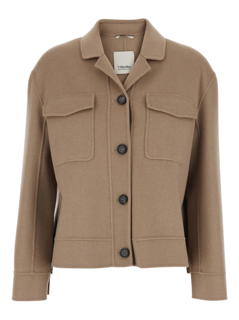 'S Max Mara button pocket jacket | Neutrals | Image 1