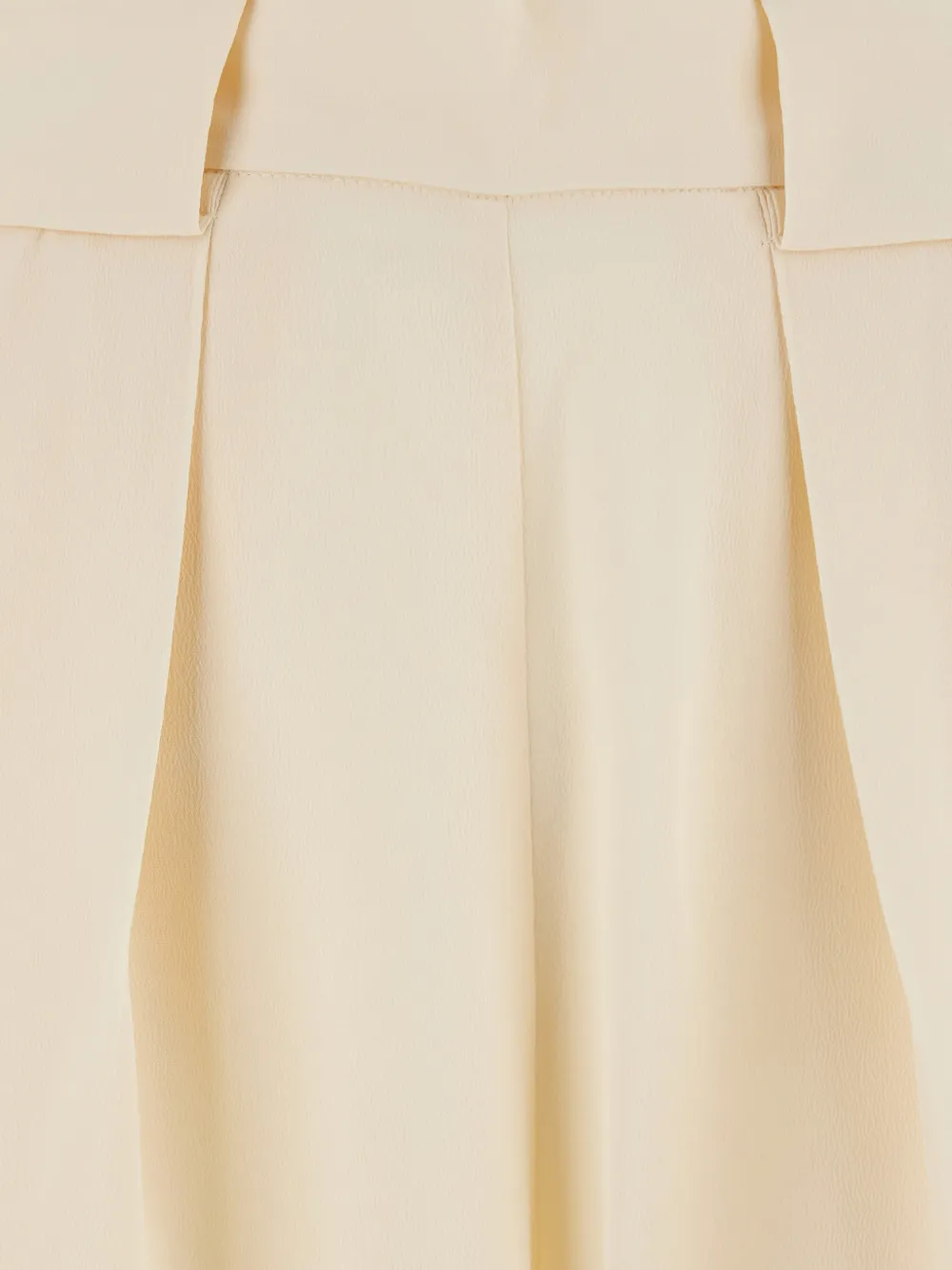  Momoni Pleated Palazzo Pants - White 