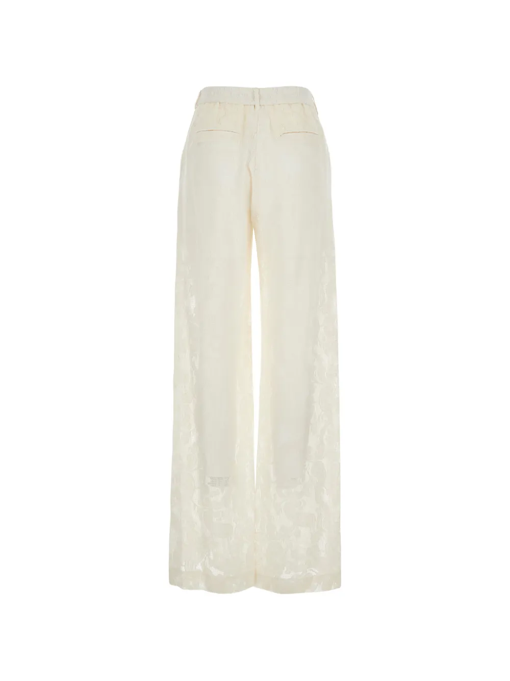  Pt Torino Floral Trousers - Neutrals 
