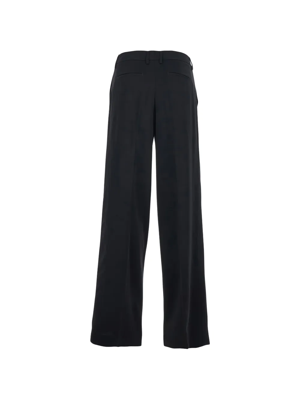  Pt Torino Straight Trousers - Black 