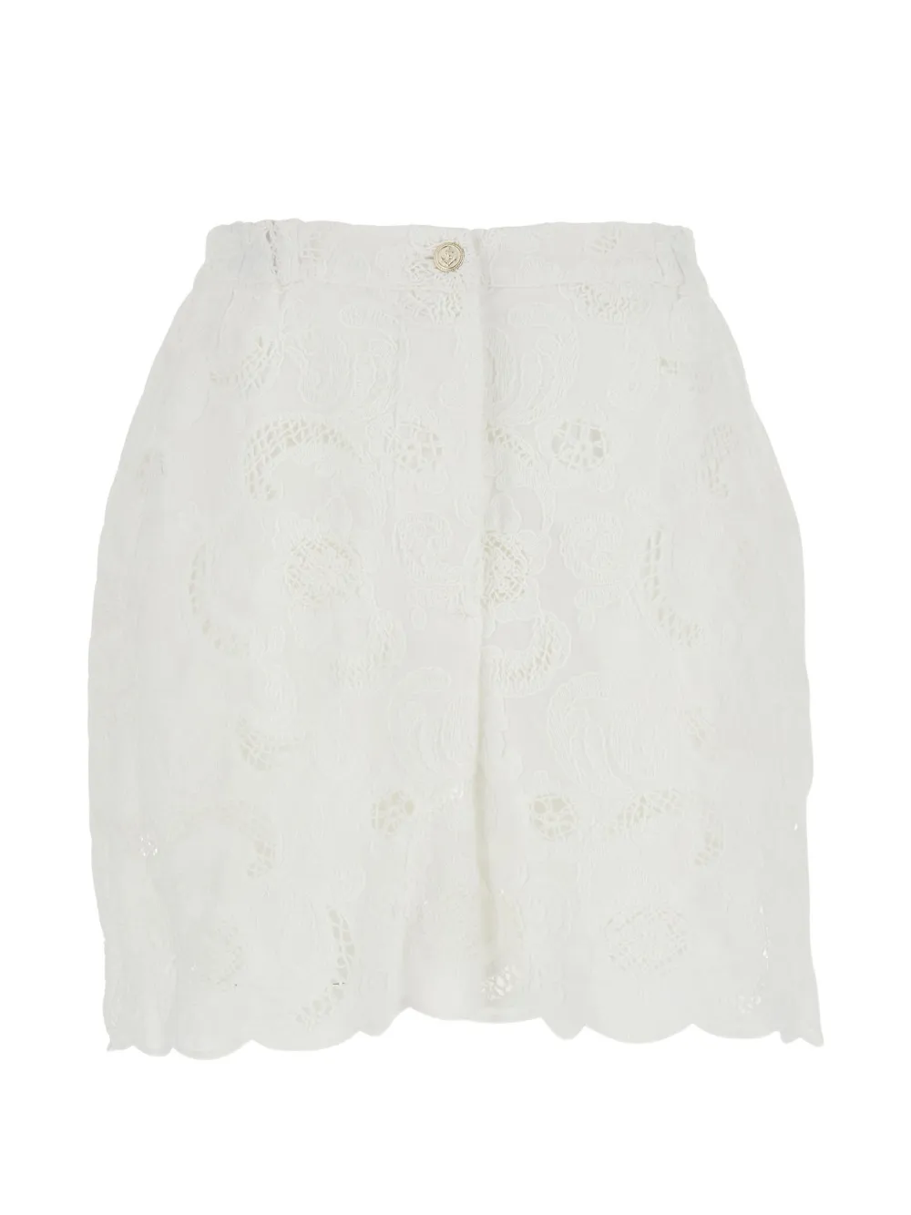 Merci Lace Shorts In White