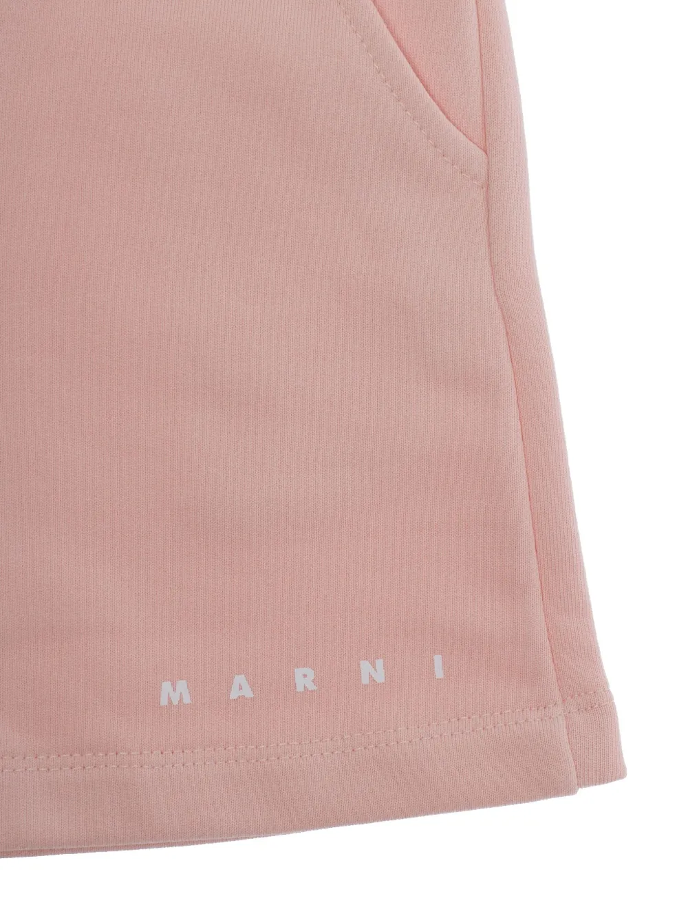  Marni Kids Logo Shorts - Pink 