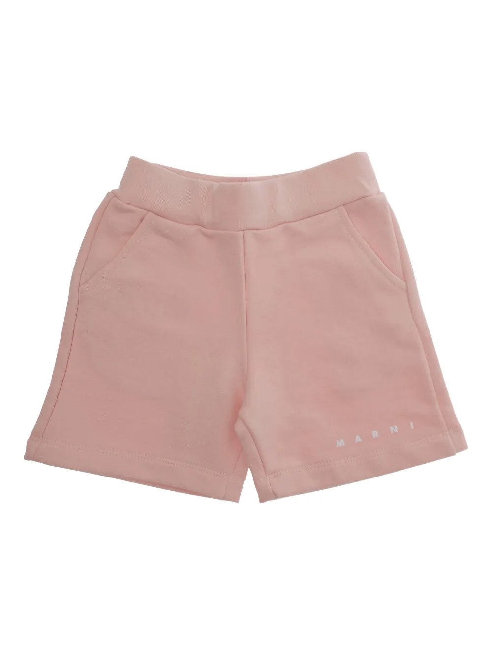 Marni Kids logo shorts - Rosa