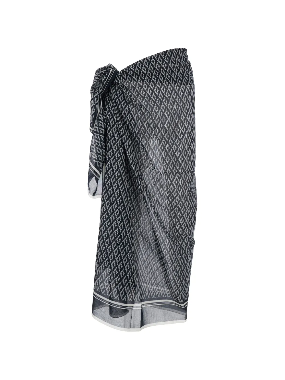 TOM FORD diamond print skirt - Nero