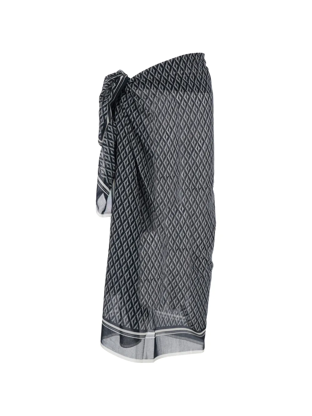TOM FORD diamond print skirt - Nero