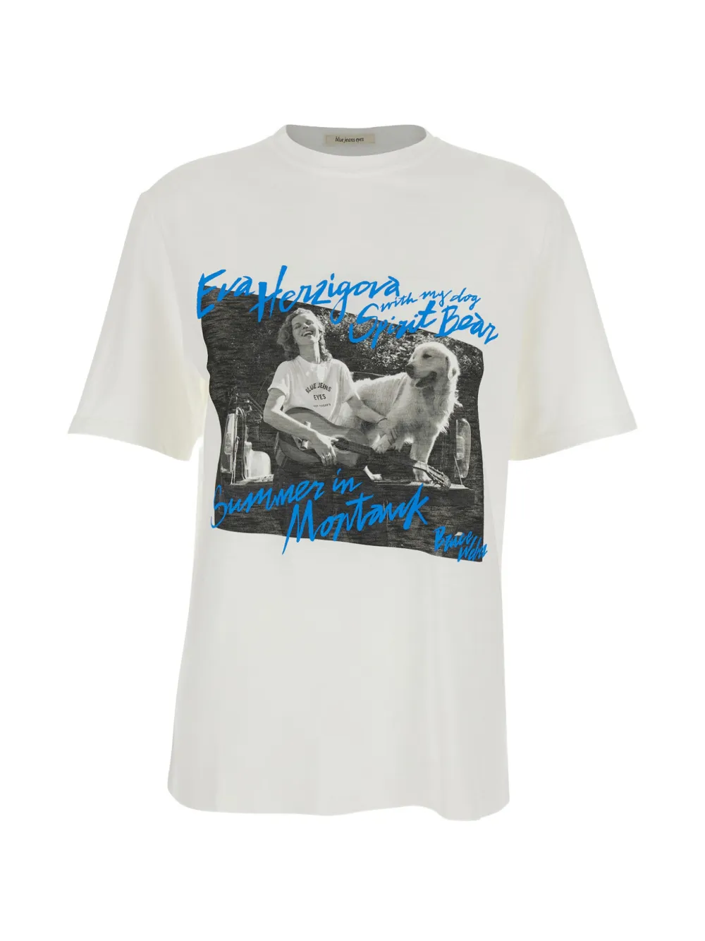 Roy Rogers x Eva Herzigova printed T-shirt - Bianco