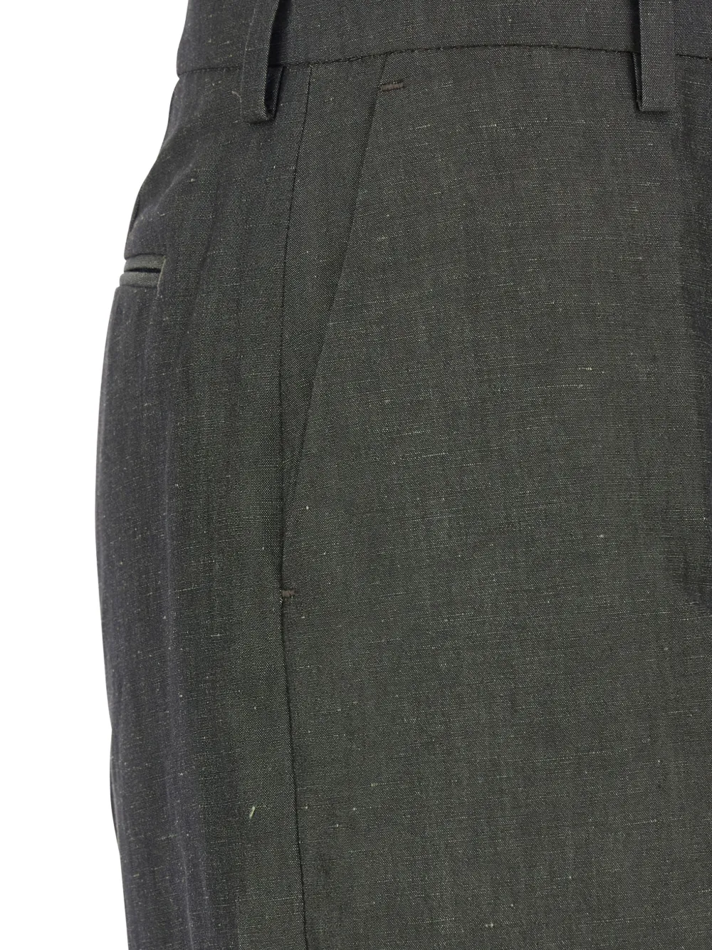 PT Torino Broek met riemlussen Bruin
