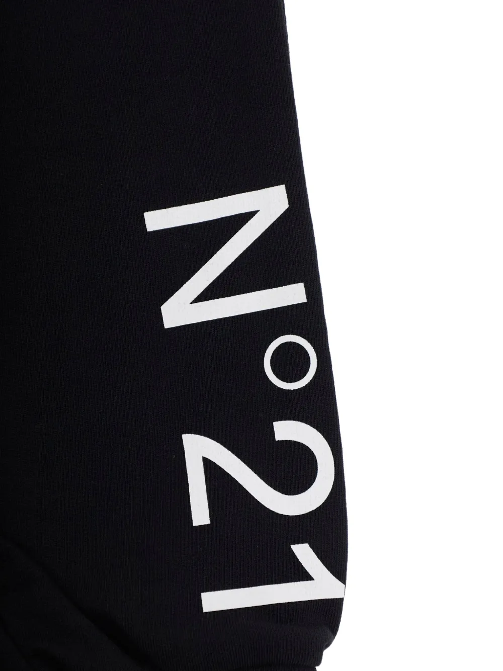  Nº21 Kids Logo-print Trousers - Black 