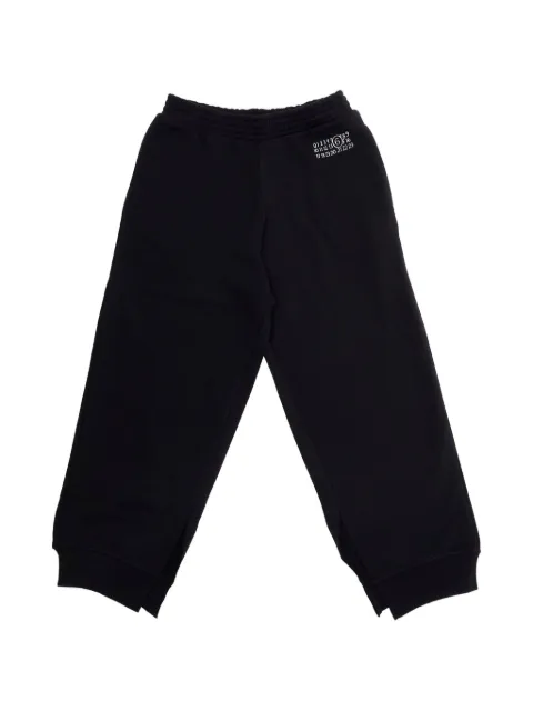 MM6 Maison Margiela Kids pantalones con logo