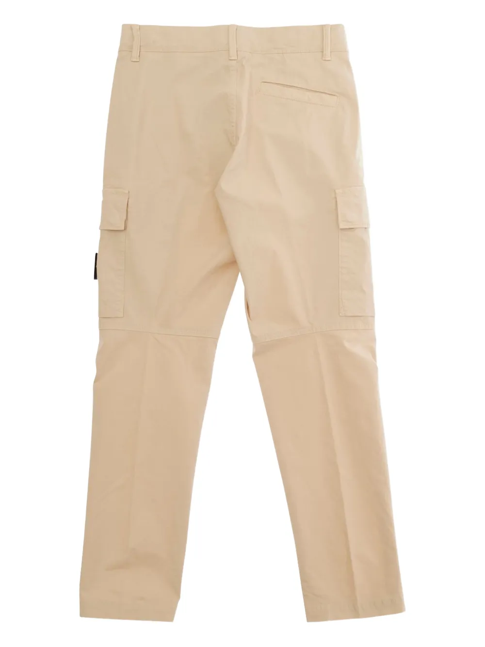 Stone Island Junior Broek met logopatch Beige