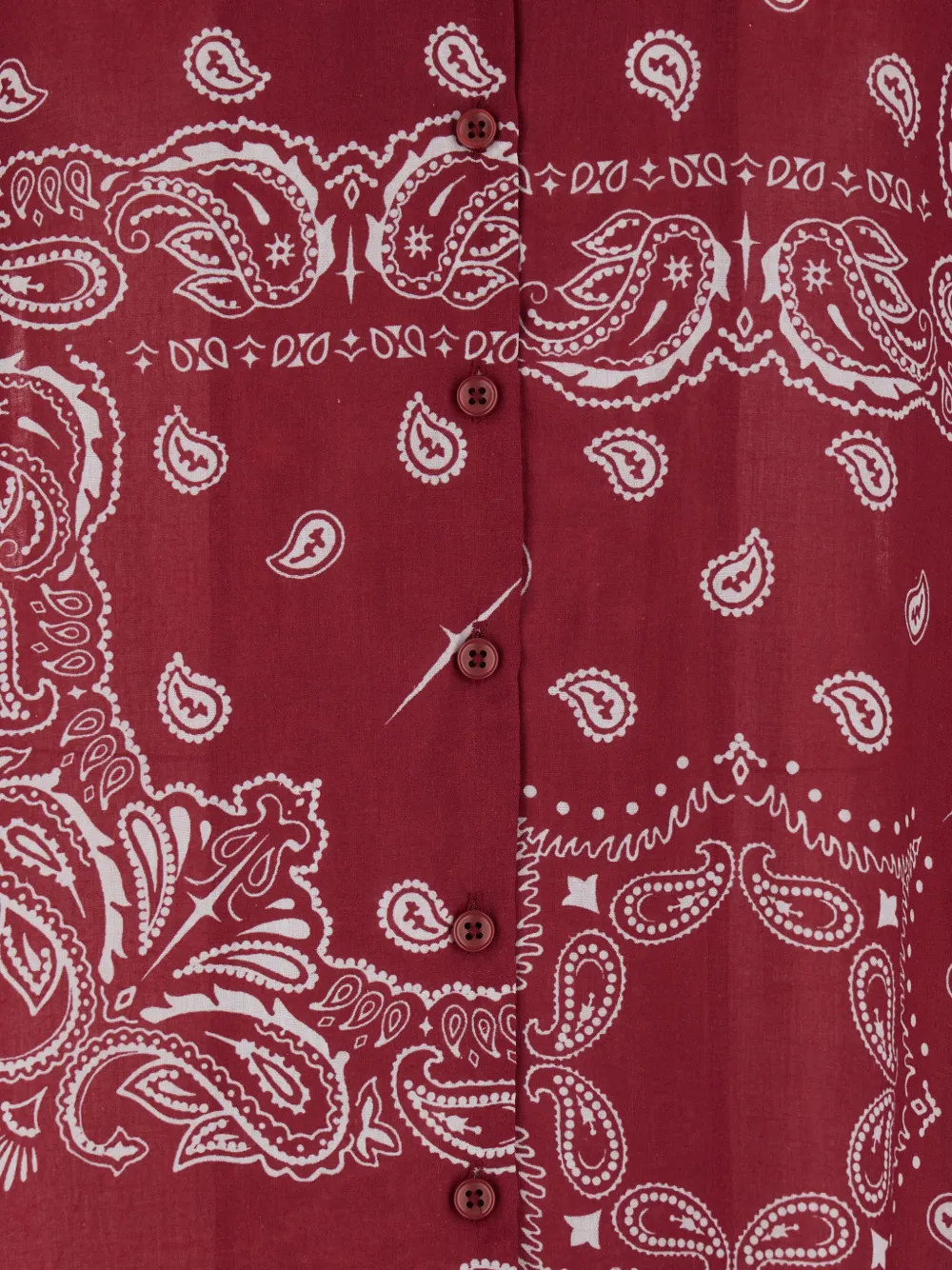  Venuja Bandana-print Shirt - Red 