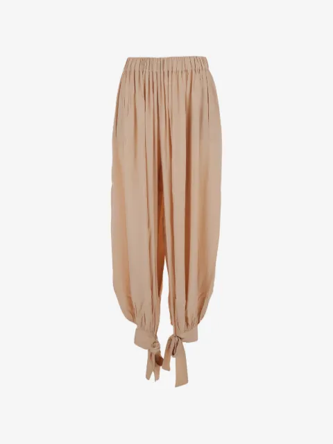 THE ANDAMANE Noor tie-cuff gathered trousers