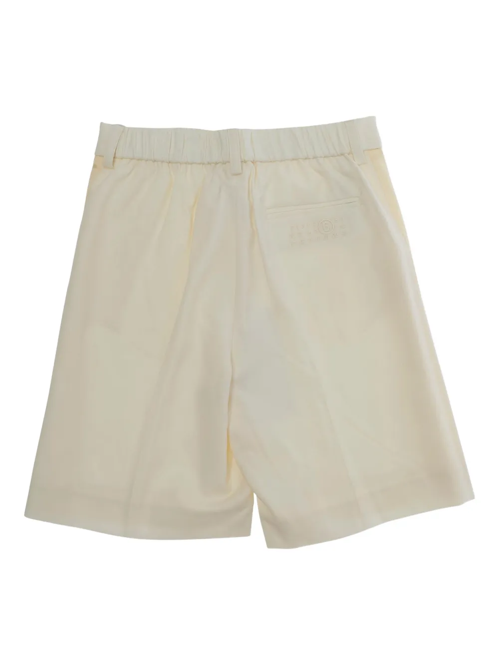 MM6 Maison Margiela Kids Shorts met vlakken Beige