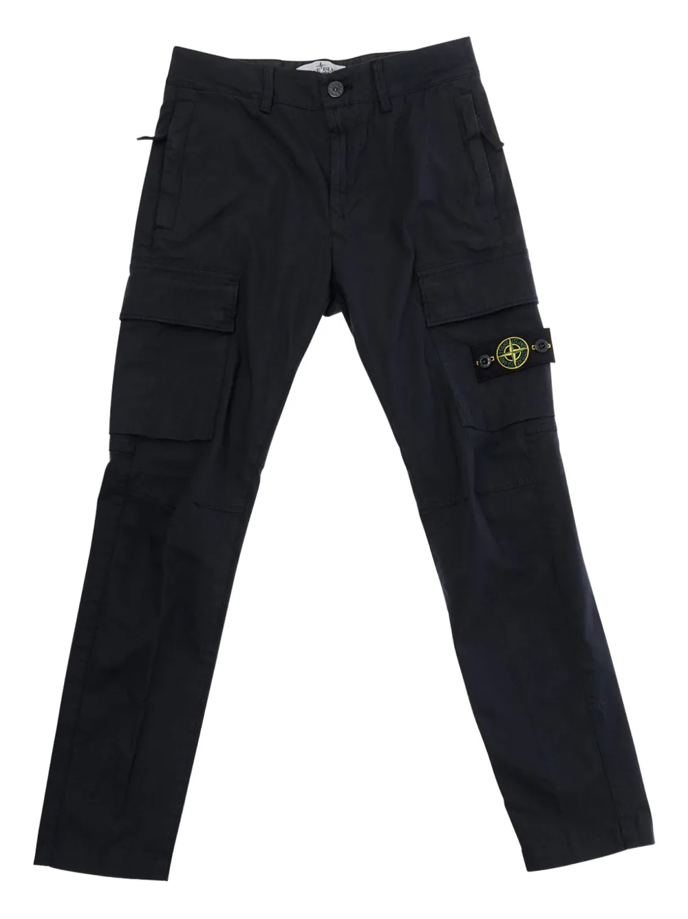 Stone Island Junior cargo pocket trousers - Blu
