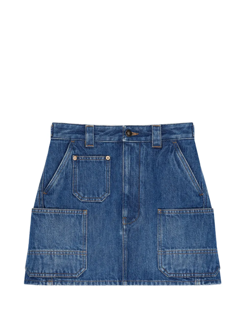 Givenchy Rok met opgestikte zak Blauw