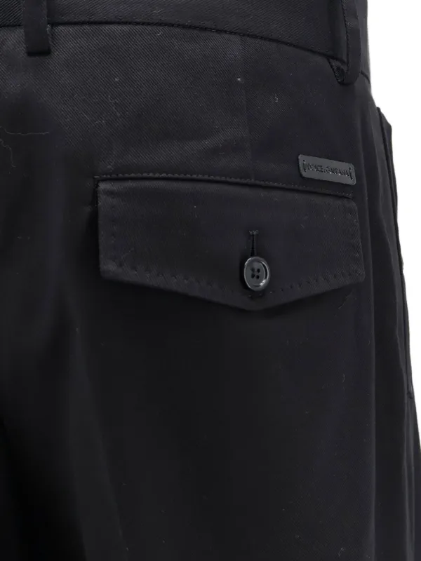 Dolce & Gabbana straight-leg Trousers | Black | FARFETCH HU
