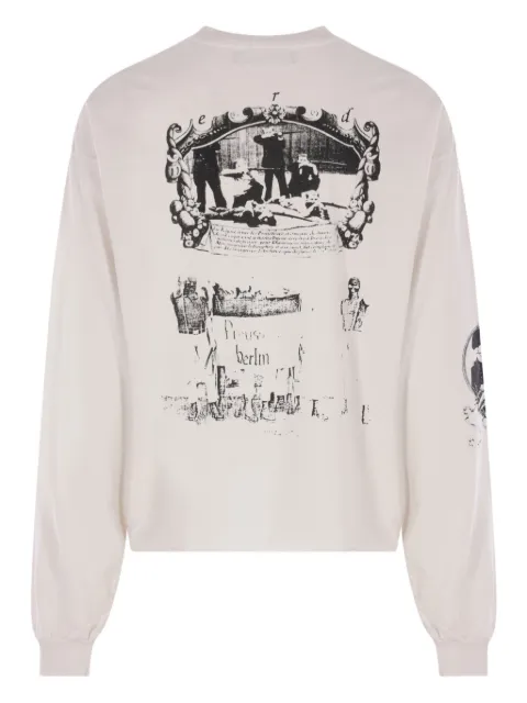 Enfants Riches Déprimés Napoleon print long-sleeve T-shirt