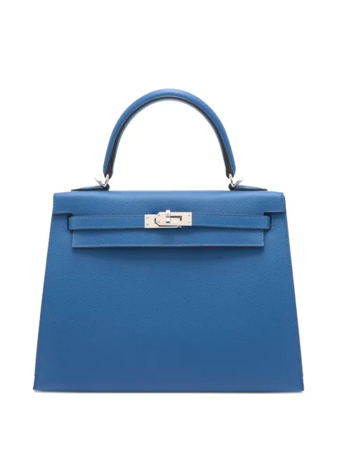 Hermès Pre-Owned 2021 Epsom Kelly II Sellier 25 satchel
