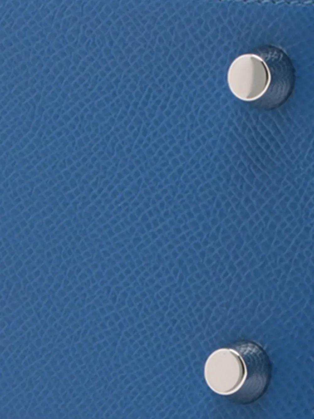 HERMES Pre-owned 2021 Epsom Kelly Ii Sellier 25 Satchel In Blue