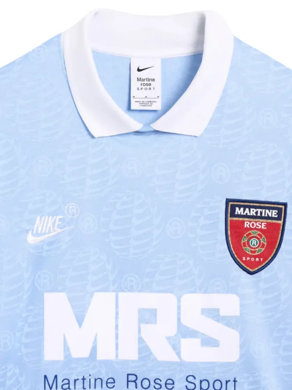 Nike x Martine Rose ショートスリーブ ポロシャツ | ブルー | FARFETCH JP
