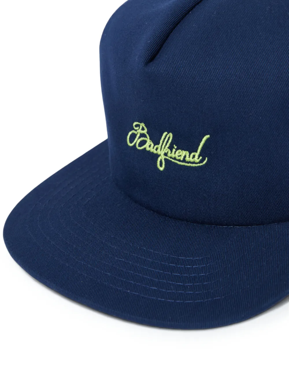  Badfriend Logo-motif Baseball Cap - Blue 
