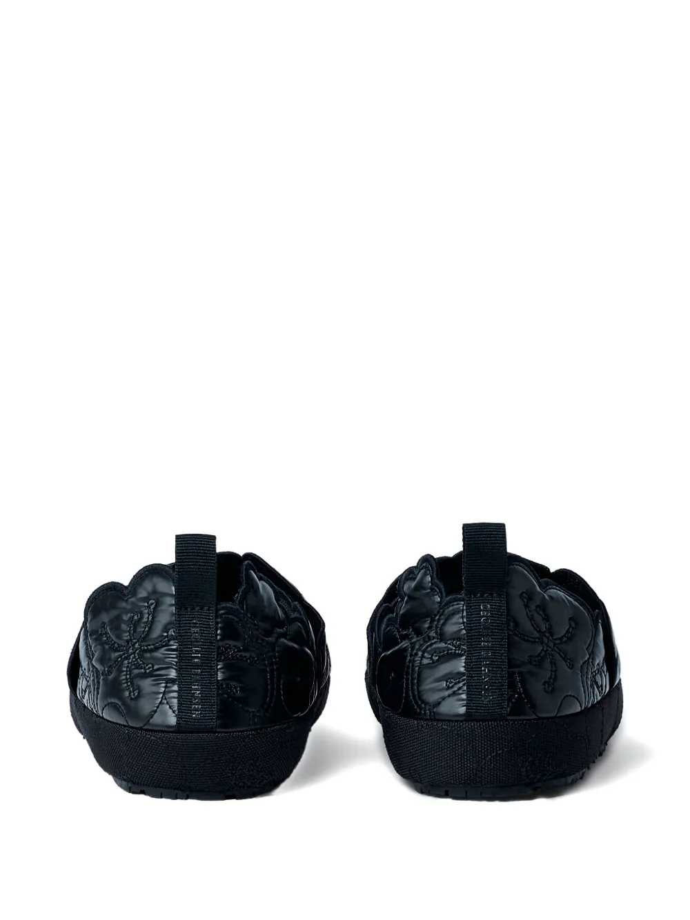 The North Face X Cecilie Bahnsen Hailey Thermoball™ Traction Quilted Slip-on Sneakers In Black