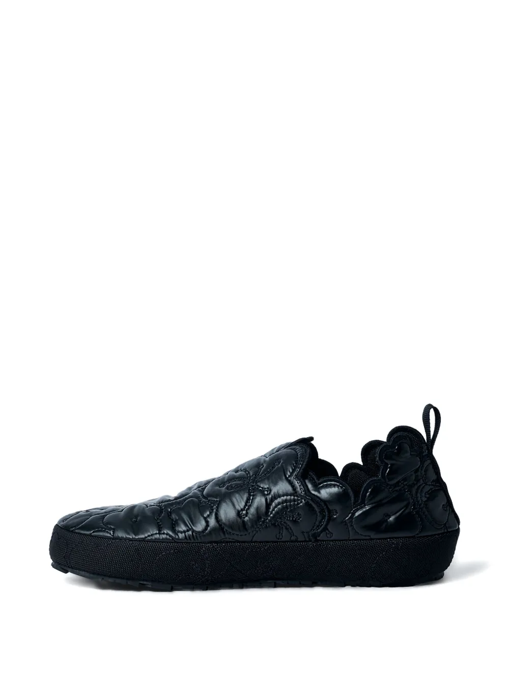 The North Face X Cecilie Bahnsen Hailey Thermoball™ Traction Quilted Slip-on Sneakers In Black