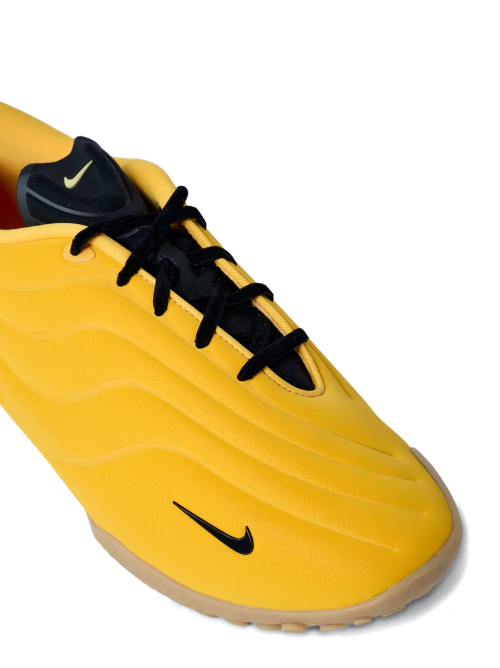Nike Astra Ultra Wave-patterned Sneakers In Yellow
